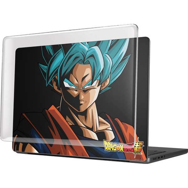 Official Dragon Ball Super Goku Skin & Case for MacBook Pro 14-inch (2021) - Durable Protective Cover with Anime Design - Perfect for School, Work & Anime Fans