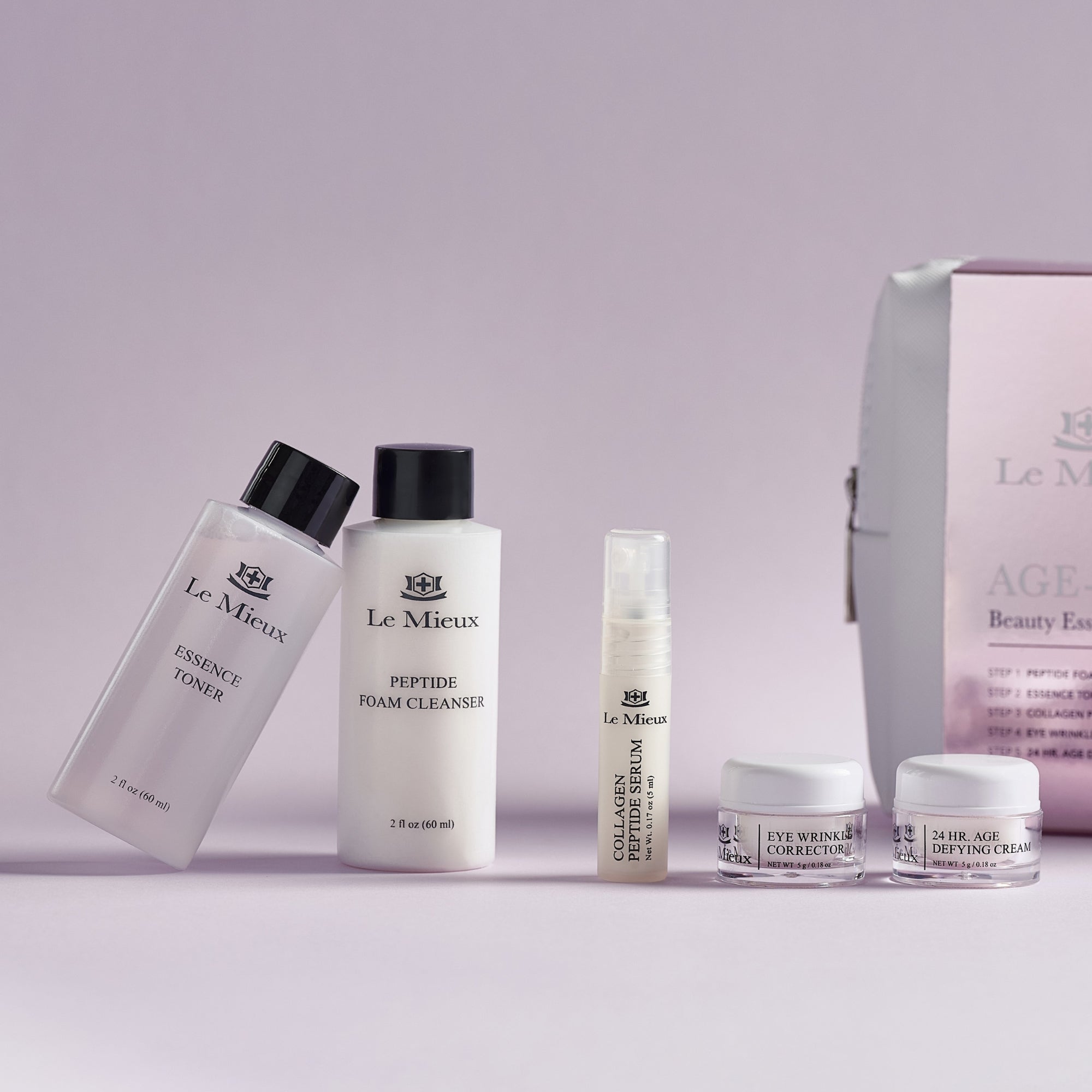 Best Age Defying Beauty Essentials for Women - Anti-Aging Skincare Set with Vitamin C & Hyaluronic Acid - Perfect for Daily Routine, Night Care & Gift Giving