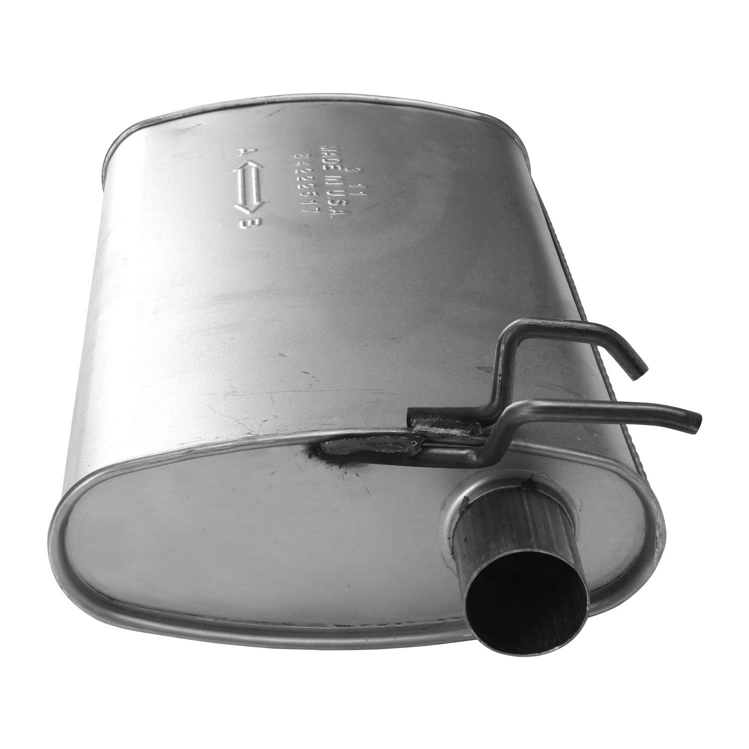 AP Exhaust Muffler 700255 - Durable Replacement for Cars & Trucks