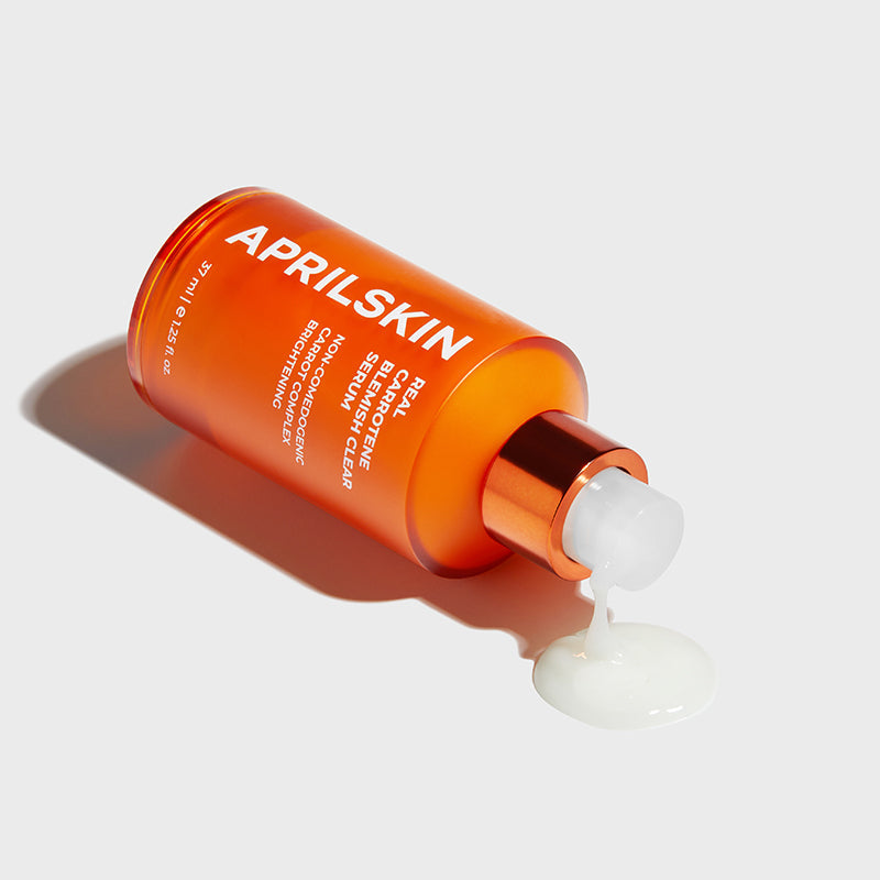 AprilSkin Carrotene Clarifying Serum 37ml - Brightening & Hydrating Face Serum for Glowing Skin | Perfect for Daily Skincare Routine & Nighttime Treatment