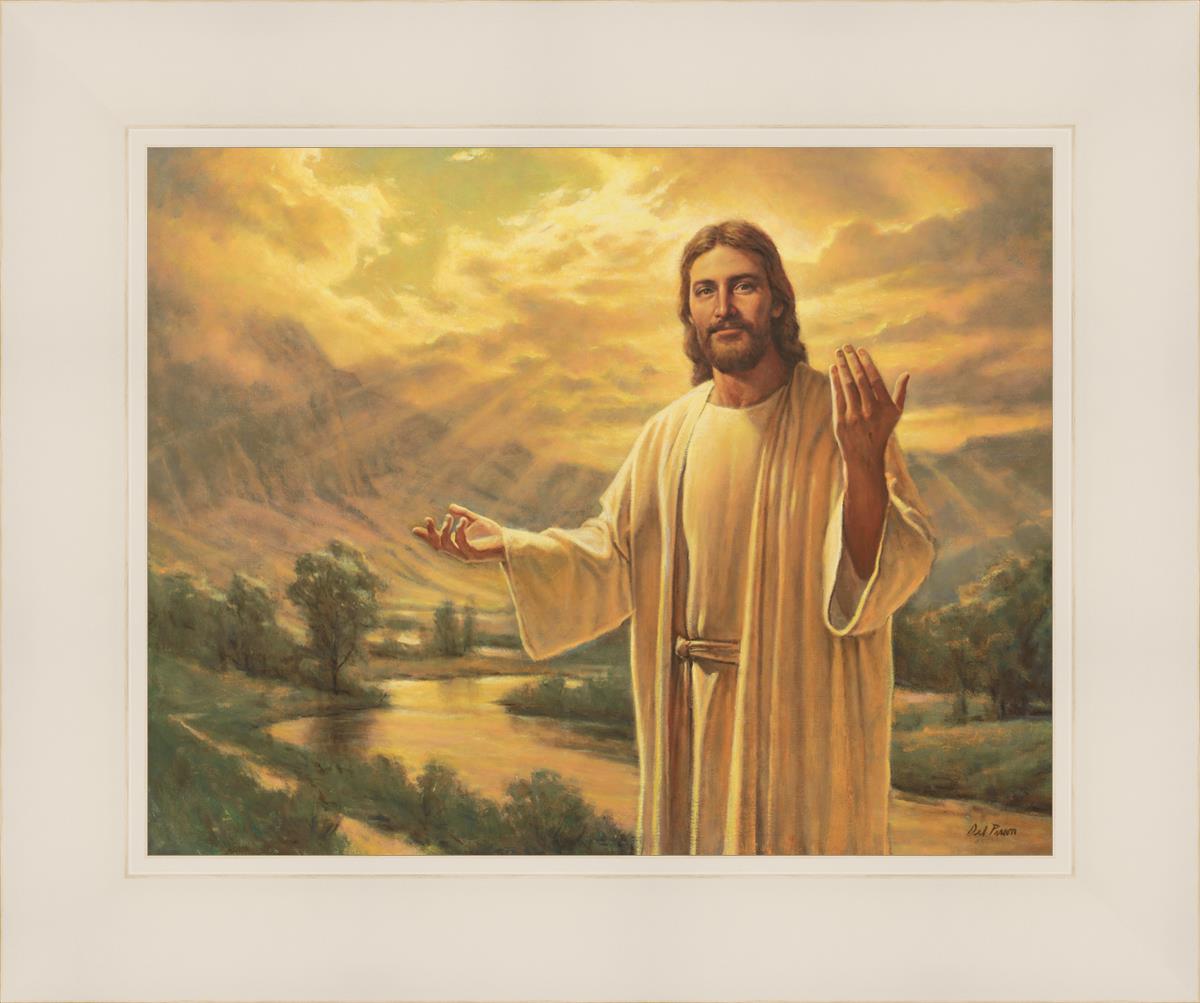 Come Follow Me By Del Parson - Inspirational Christian Wall Art for Home & Church Decor - Perfect for Living Rooms, Bedrooms & Sunday School Classrooms