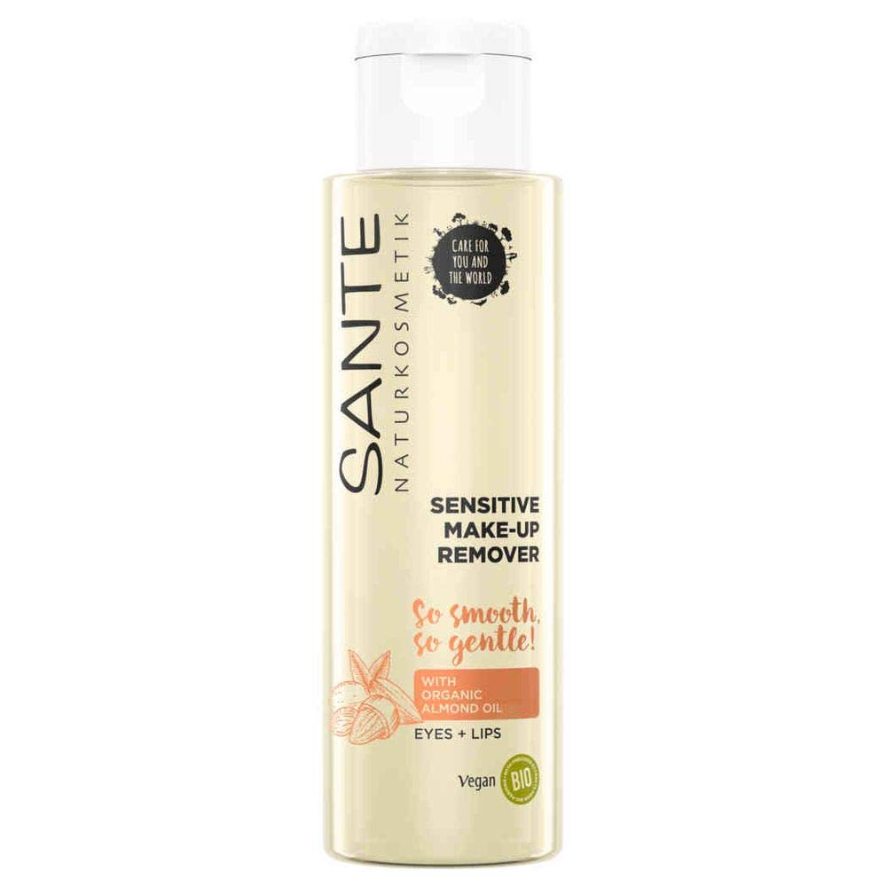 Sante Gentle Eye Makeup Remover - 2 Pack | Oil-Free & Hypoallergenic for Sensitive Skin | Perfect for Daily Use & Travel