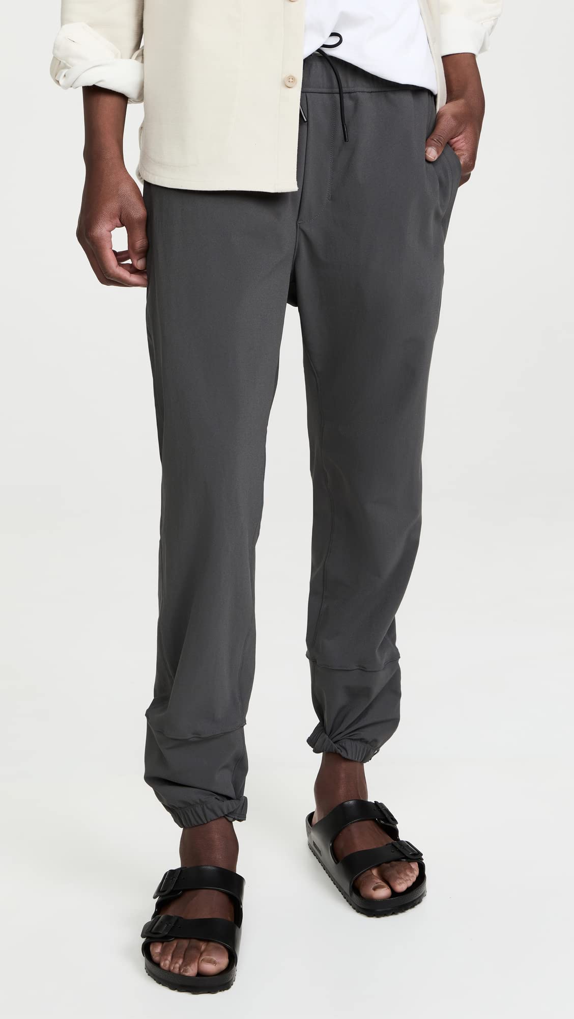 Vince Men's Modern Pull-On Jogger Pants - Comfortable Stretch Casual Lounge & Workout Pants for Everyday Wear
