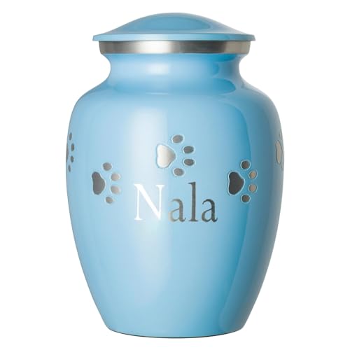 Baby Blue, Pewter Horizontal Paws