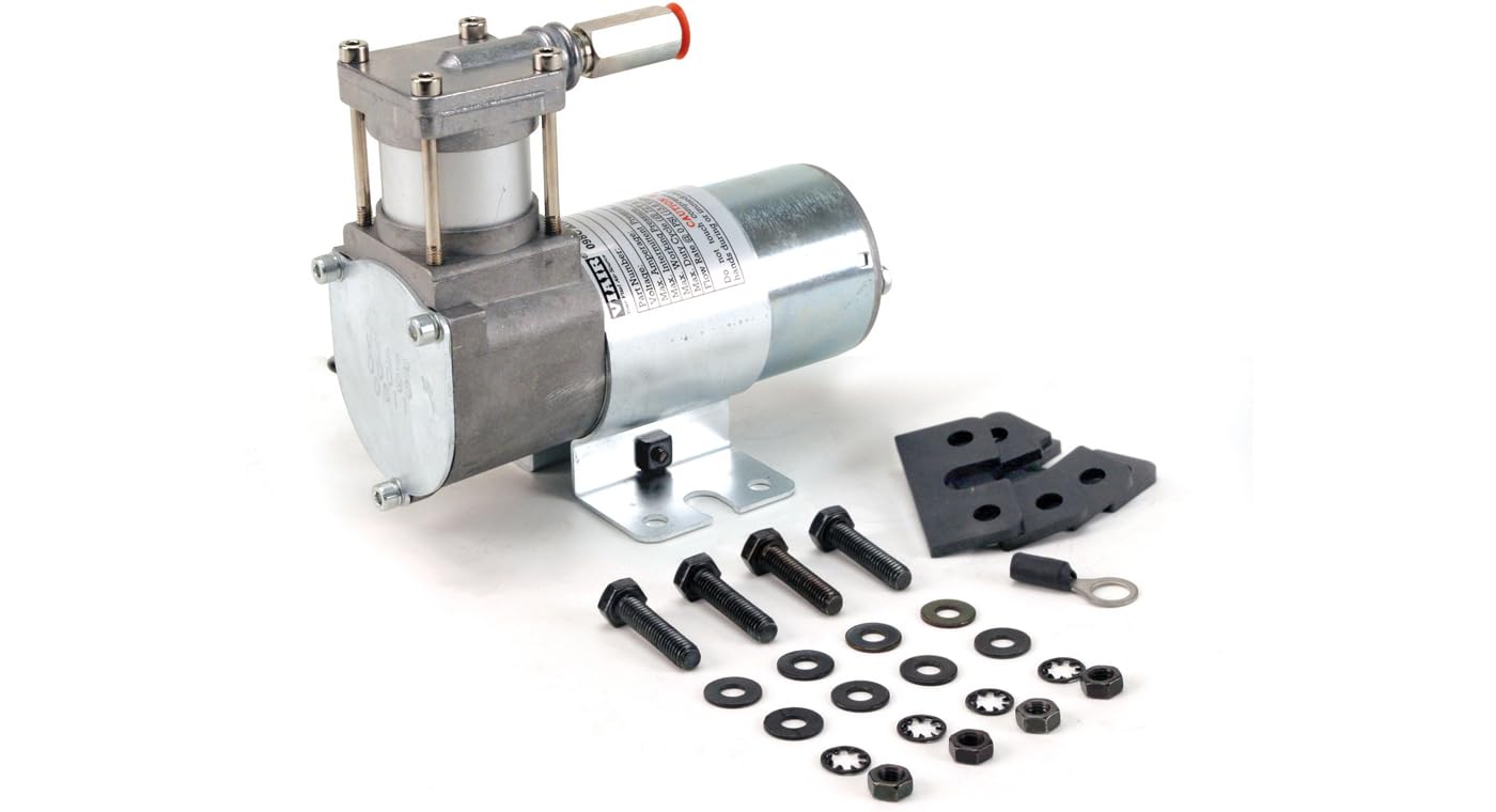 HornBlasters Motorcycle Air Ride Suspension Lift Kit - Adjustable Air Ride System for Harley, Honda, Kawasaki - Perfect for Custom Bikes, Low Rider Mods & Comfortable Long Distance Riding