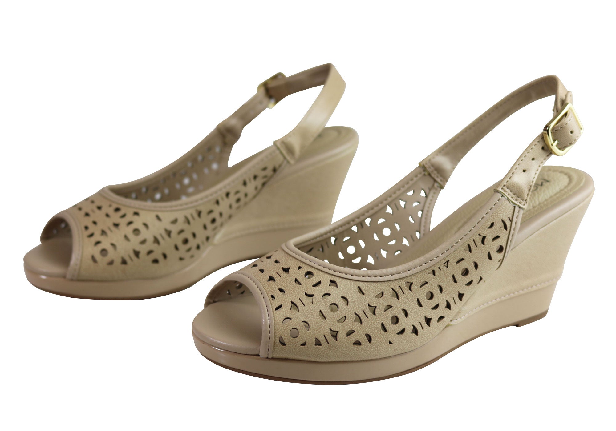 Modare Ultra Comfort EVA Women's Comfort Wedge Sandals - Made in Brazil - Perfect for Beach, Vacation & Summer Walking
