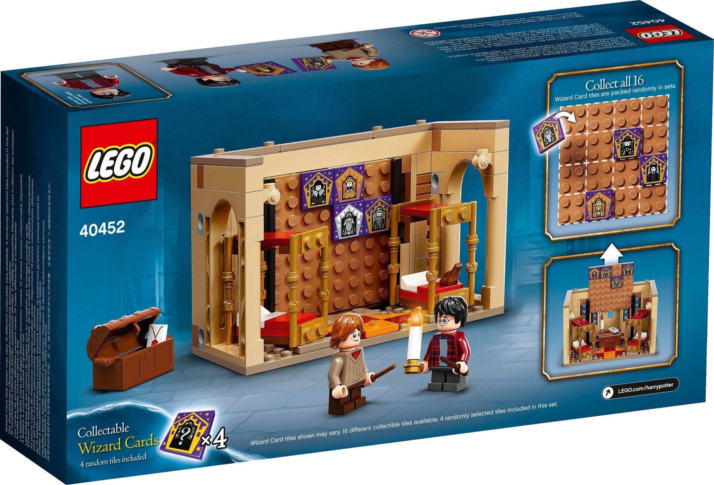 LEGO 40452 Hogwarts Gryffindor Dorms Building Set - Harry Potter Collectible Toy for Kids & Adults - Perfect for Display, Gifts & Creative Play