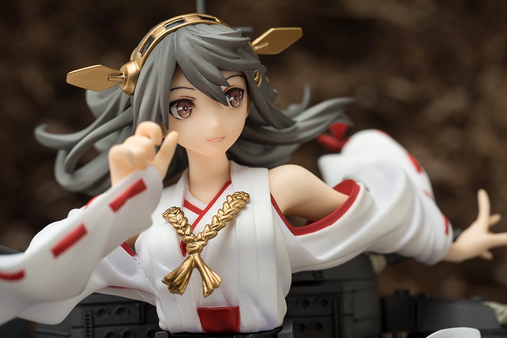 Kancolle Haruna 1/7 Scale PVC Figure - Anime Collectible for Display & Gift Giving | Perfect for Anime Fans & Model Enthusiasts