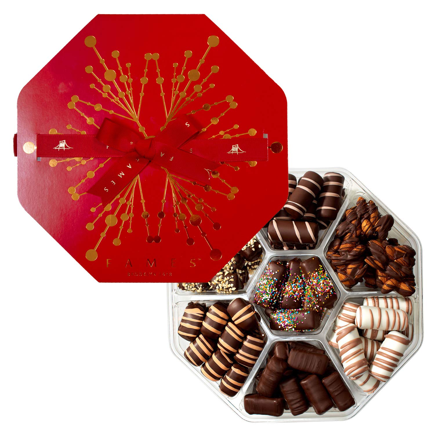 Premium Dairy-Free Holiday Chocolate Gift Set - Delicious Assortment for Friends, Coworkers & Family | Perfect for Christmas, Office Parties & Festive Celebrations