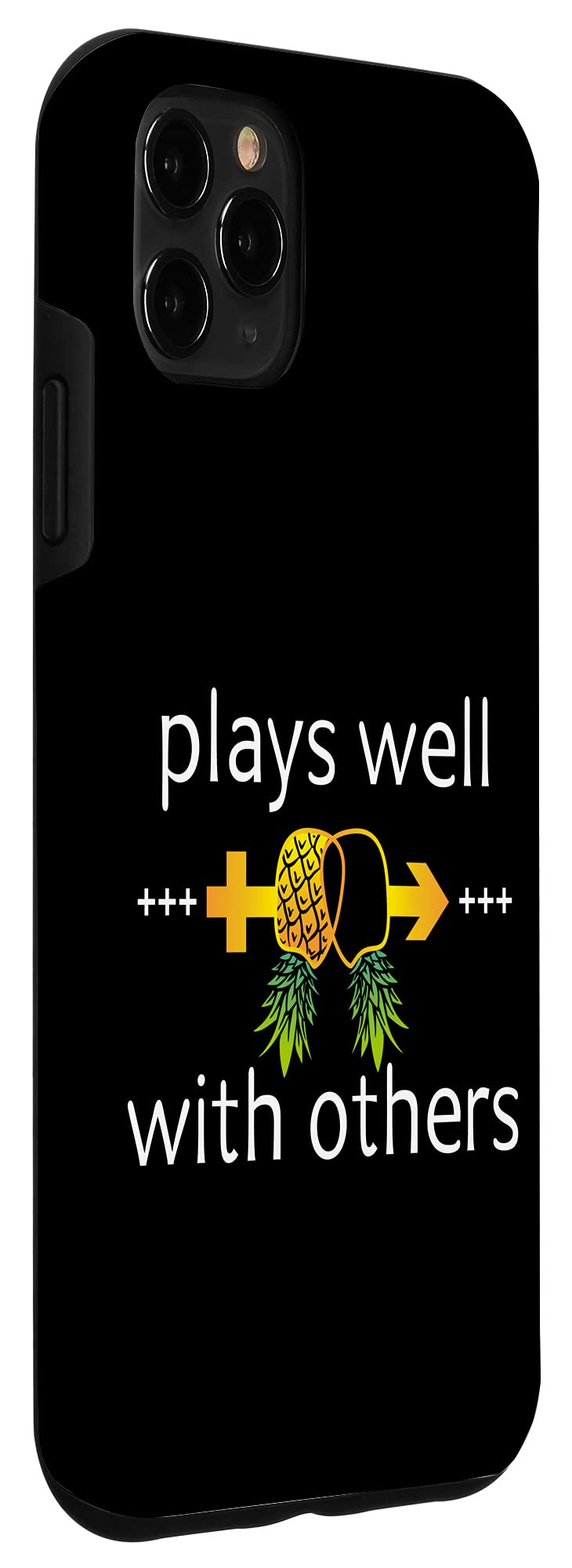 Premium iPhone 11 Pro Max Case - Pineapple Design for Women | Trendy Lifestyle Accessory | Perfect for Beach, Vacation & Summer Outings