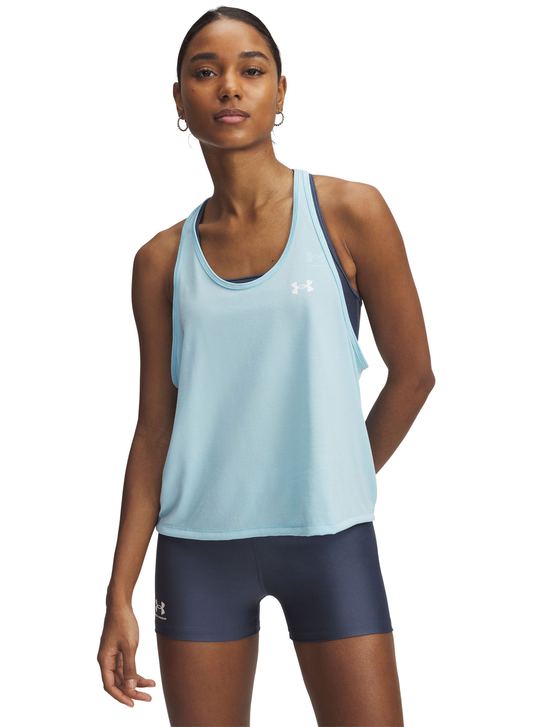 UA Tech Swing Tank Top - Women's Lightweight Workout Shirt for Yoga, Running & Gym - Moisture Wicking & Breathable Activewear for Fitness & Sports