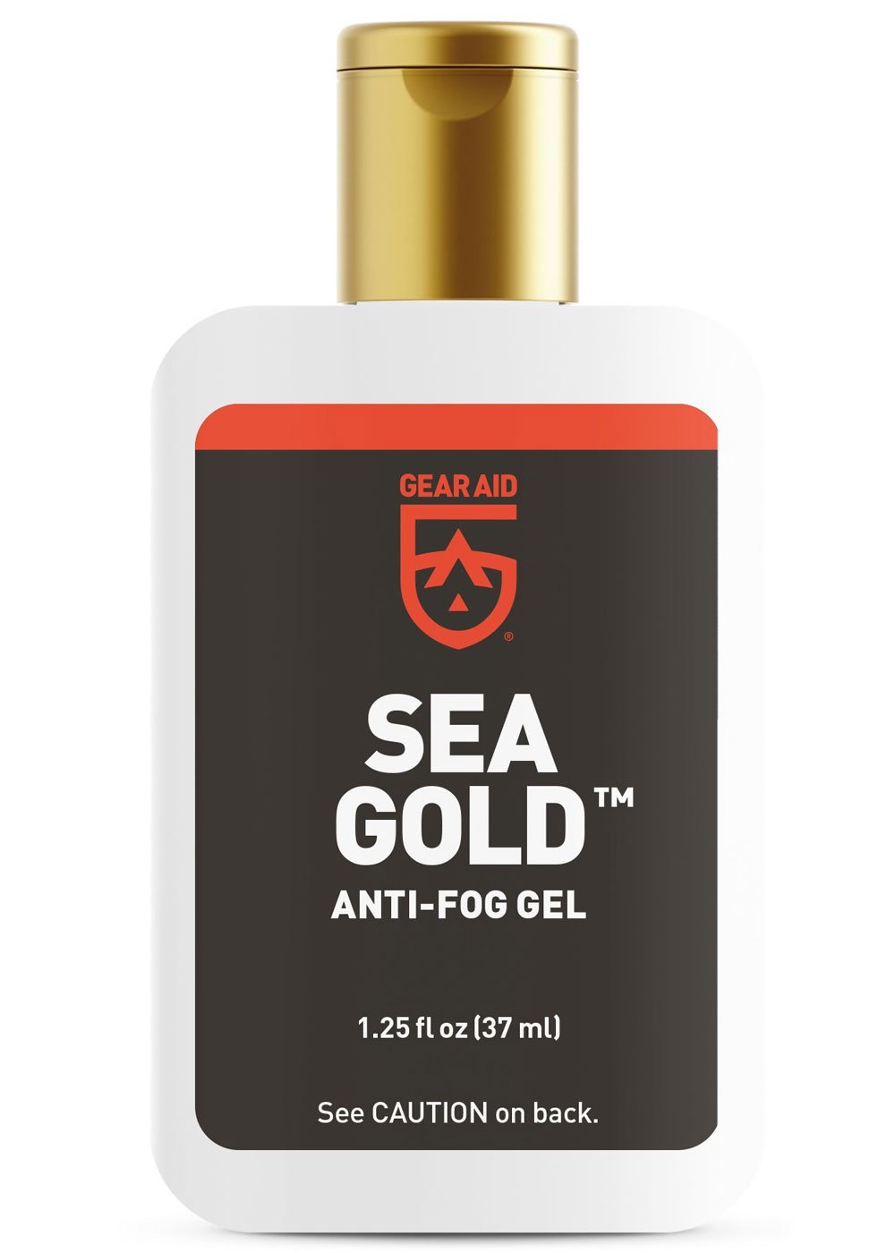 Gear Aid Sea Gold Anti Fog Spray 1.25oz - Prevent Fogging for Swim Goggles, Scuba Masks & Safety Glasses - Ideal for Swimming, Diving & Water Sports