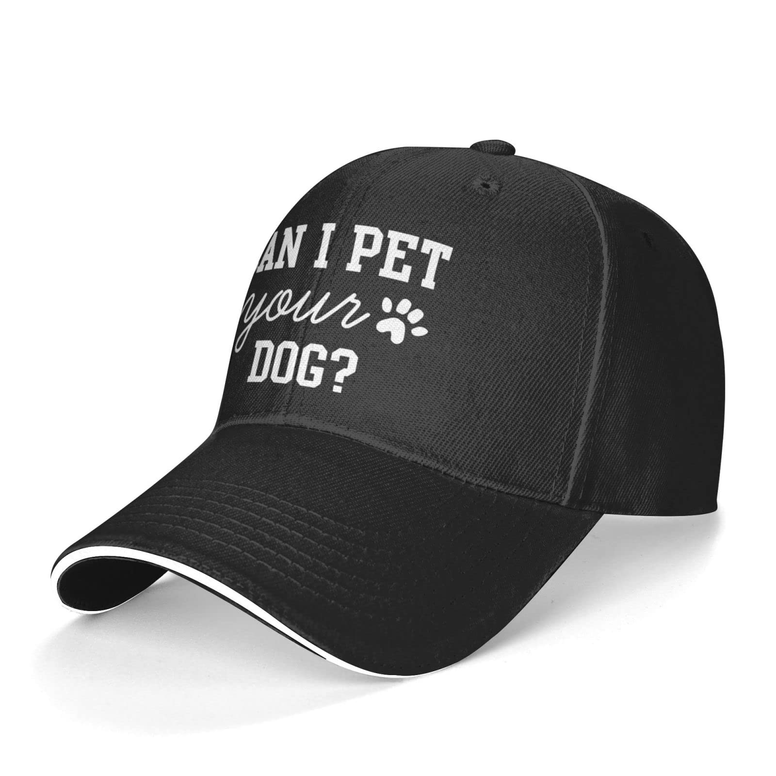 Adjustable Unisex Baseball Cap - Can I Pet Your Dog Trucker Hat for Men & Women | Perfect for Sports, Outdoor Activities & Casual Wear