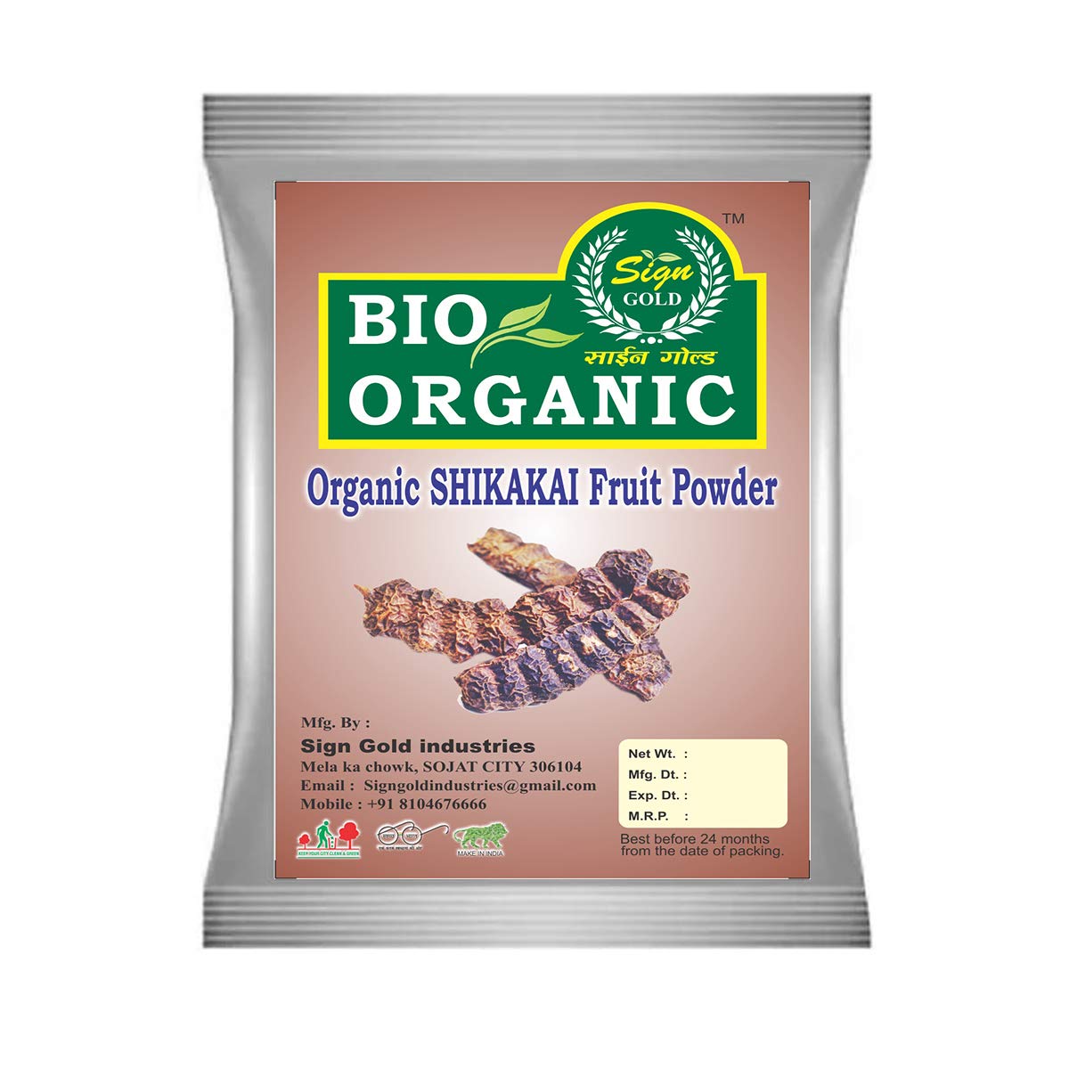 Organic Shikakai Powder 100% Pure Natural Hair Care - 100g | Promotes Hair Growth, Reduces Dandruff & Adds Shine | Ideal for DIY Shampoo, Hair Masks & Ayurvedic Treatments
