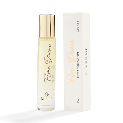 Prime Craft Flora Divine (15ml) Extrait De Parfum - Luxury Long Lasting Women's Perfume | Floral Scent for Date Night, Office & Special Occasions