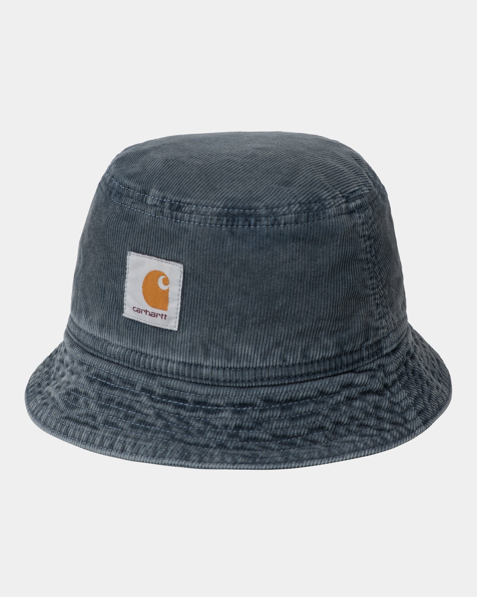 Reynold Corduroy Bucket Hat for Men & Women - Vintage Washed Dusky Blue Cotton Sun Hat for Outdoor Activities, Beach, Hiking & Casual Wear
