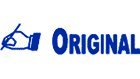 Self-Inking Stamp with Handle - Blue Ink for Office, School & Home Use | Quick & Easy Document Stamping