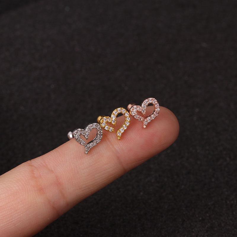 20G Lizard & Insect Conch Piercing Jewelry Set - Unique Body Jewelry for Cartilage & Ear Piercings | Perfect for Goth, Punk & Alternative Fashion Styles