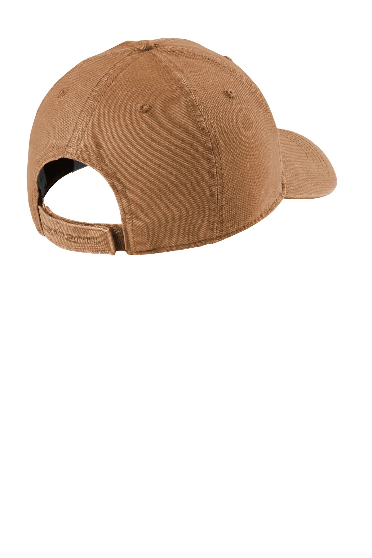Carhartt Brown Cotton Canvas Custom Caps - Durable Work & Outdoor Hats for Men & Women - Perfect for Construction, Farming, and Casual Wear