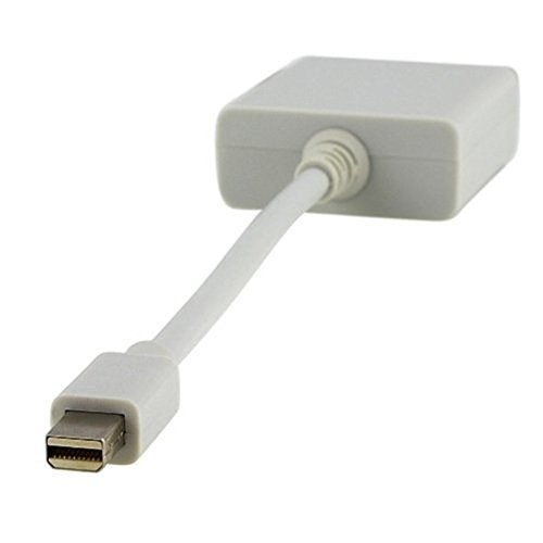 10-Pack Mini DisplayPort to DVI Female Adapter Cables for MacBook Pro/Air, iMac & Mac Mini - Compatible with Apple Devices - Perfect for Office, Home Theater & Multi-Monitor Setups
