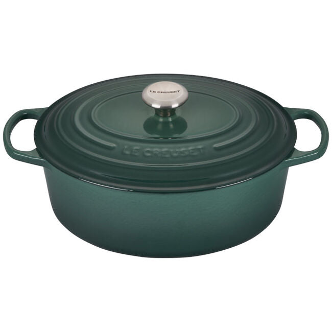 Le Creuset 6.75 Quart Oval Dutch Oven - Enameled Cast Iron Cookware for Braising, Roasting & Baking - Perfect for Family Dinners, Soups & Casseroles