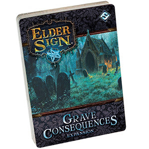 Elder Sign: Grave Consequences - Horror Board Game for Adults | Lovecraftian Strategy Game | Perfect for Game Nights & Halloween Parties