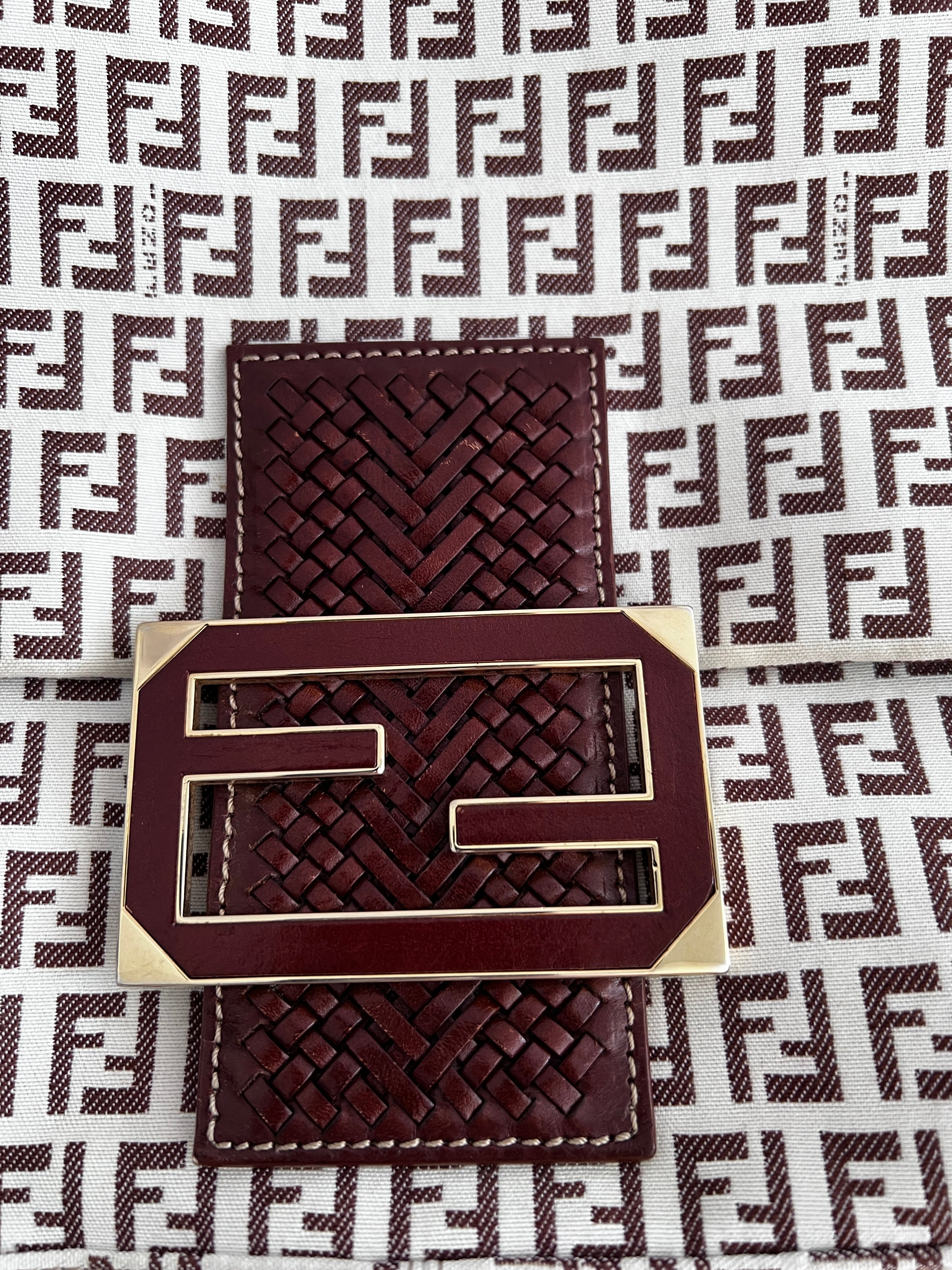 Fendi Bigger Mamma Baguette Bag - Luxury Designer Crossbody Handbag for Women | Perfect for Parties, Date Nights & Everyday Use