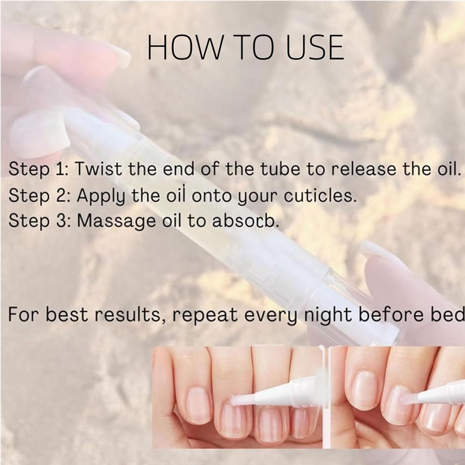 Brother Nail Growth Oil for Stronger & Healthier Nails - 2 Pack | Cuticle Care Treatment with Natural Ingredients | Perfect for Manicures, Nail Repair & Dry Cuticle Hydration