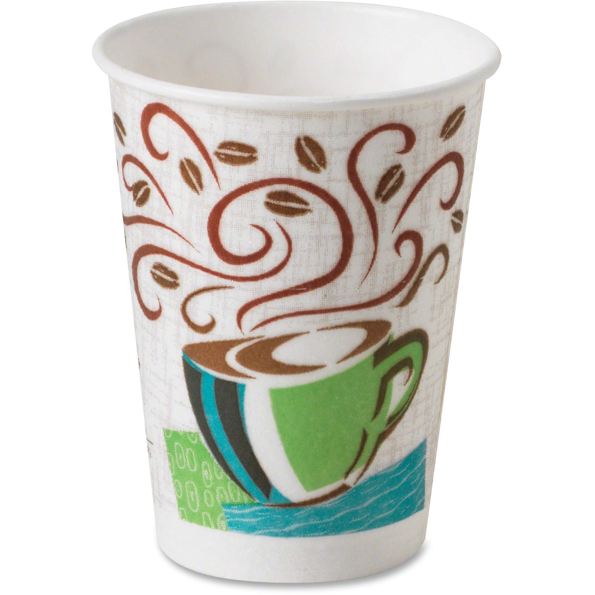 Dixie 5356DXCT Perfect Touch Disposable Cups, 16 oz (500 Count) - Ideal for Parties, Picnics, and Office Use - BPA-Free, Leak-Proof, and Durable Paper Cups
