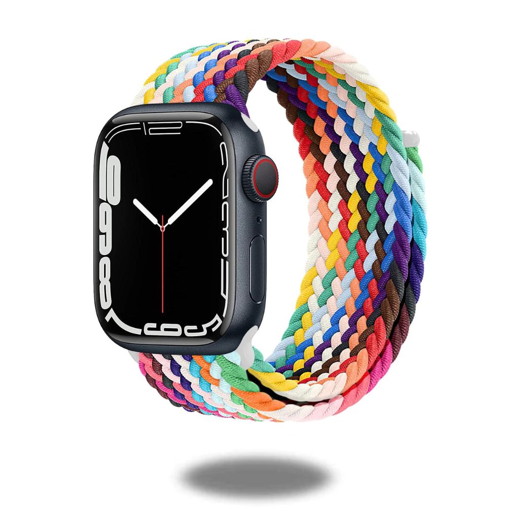 Braided Sports Bands for Apple Watch - Durable Nylon Strap with Adjustable Closure - Perfect for Running, Gym Workouts & Outdoor Activities