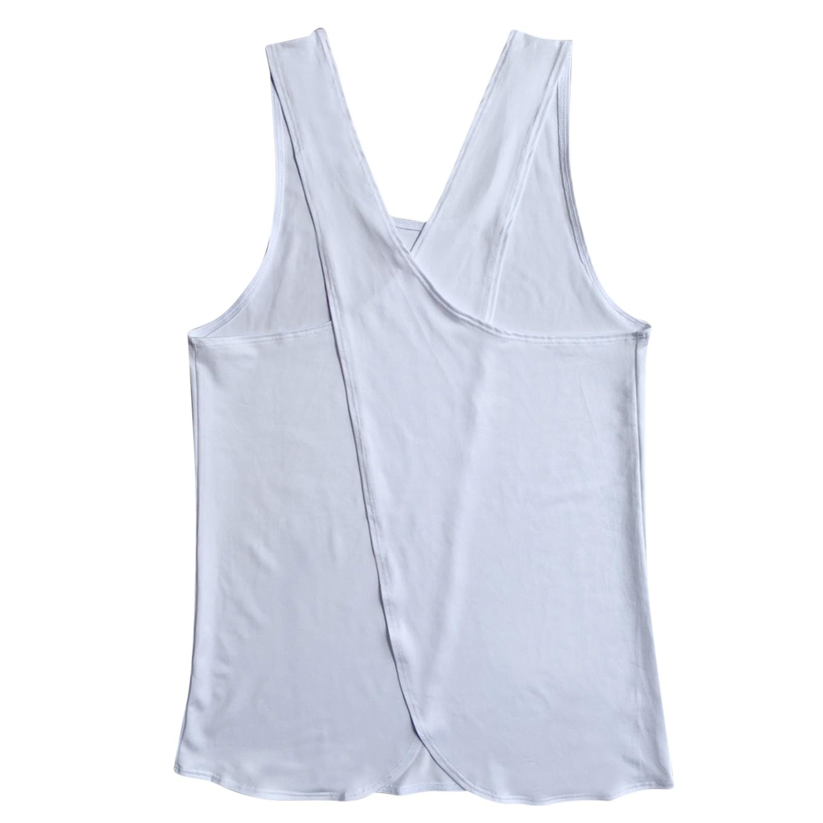 Breathable Open Back Workout Tank Tops for Women - Sleeveless Criss-Cross Design Activewear Shirts - Perfect for Yoga, Gym & Summer Workouts