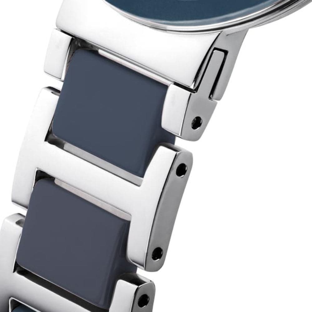 BERING 10725-787 Ceramic Women's Watch - Luxury Minimalist Timepiece for Everyday Wear & Special Occasions