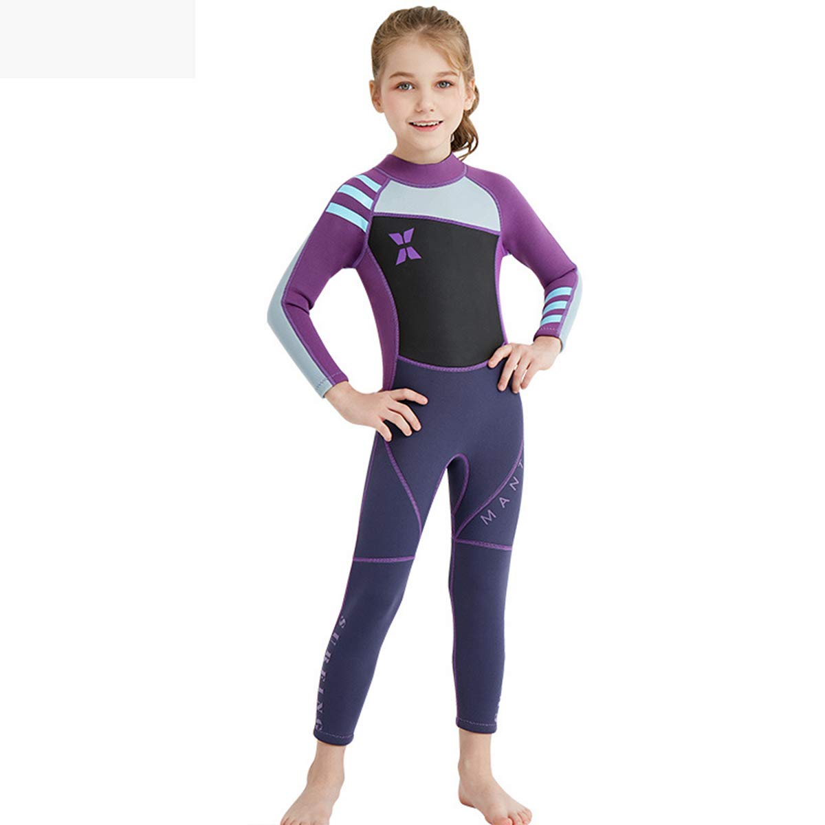 2.5MM Kids Diving Suit - Warm One-Piece Snorkeling & Surfing Wetsuit, Jellyfish Protection Swimwear for Children - Perfect for Winter Swimming, Beach Vacations & Water Sports