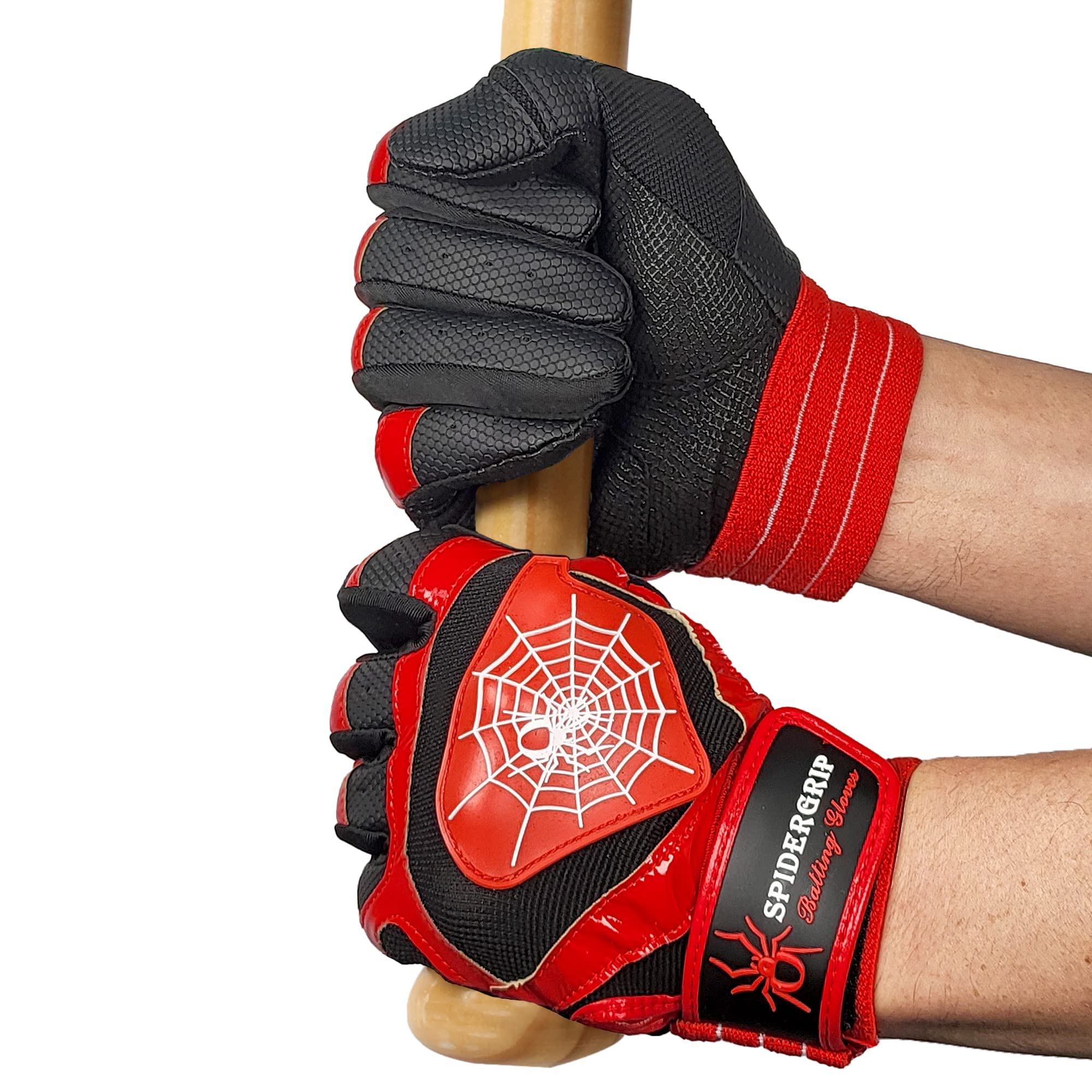 J&S Sporting Spider Grip Baseball & Softball Batting Gloves for Men & Youth - Perfect for Training, Games & Outdoor Sports Activities