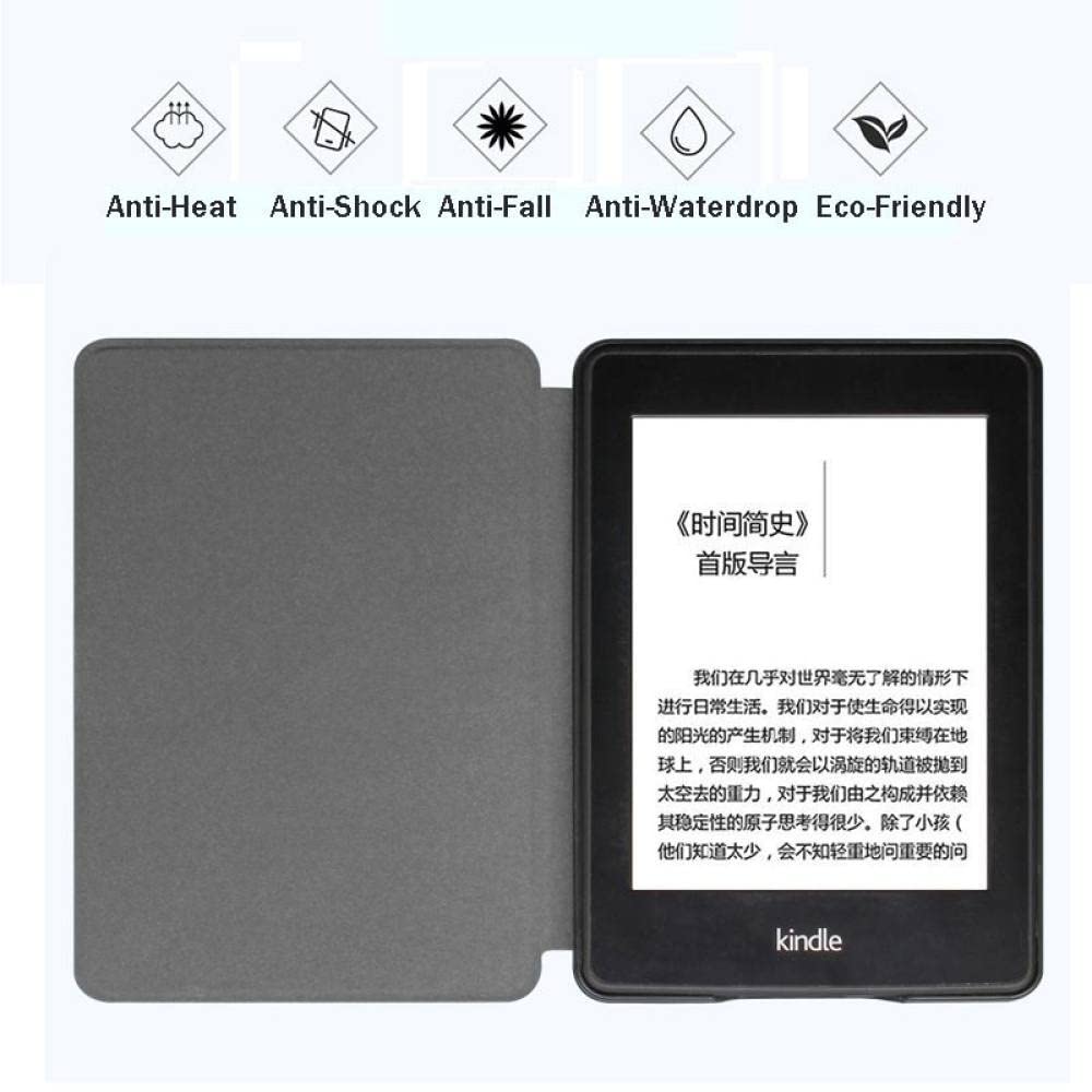 UBBVPKY Cute Cartoon Kindle Case Cover for Kindle 10th Gen 2019 & Paperwhite 1/2/3/4/6/7/10th Gen - Auto Sleep/Wake Smart Cover Accessory (Pink) - Perfect for Reading, Travel & Daily Protection