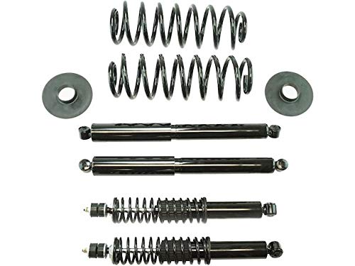 1997-2002 Ford Expedition 4WD Air to Coil Spring Conversion Kit - Front & Rear Suspension Upgrade for Improved Ride Comfort & Towing Performance - Perfect for Off-Roading, Heavy Loads & Daily Driving