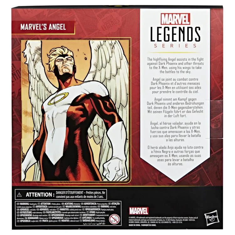 Marvel Legends The Uncanny X-Men Angel Action Figure - Collectible Superhero Toy for Display & Gifts | Marvel Comics Fans & Collectors