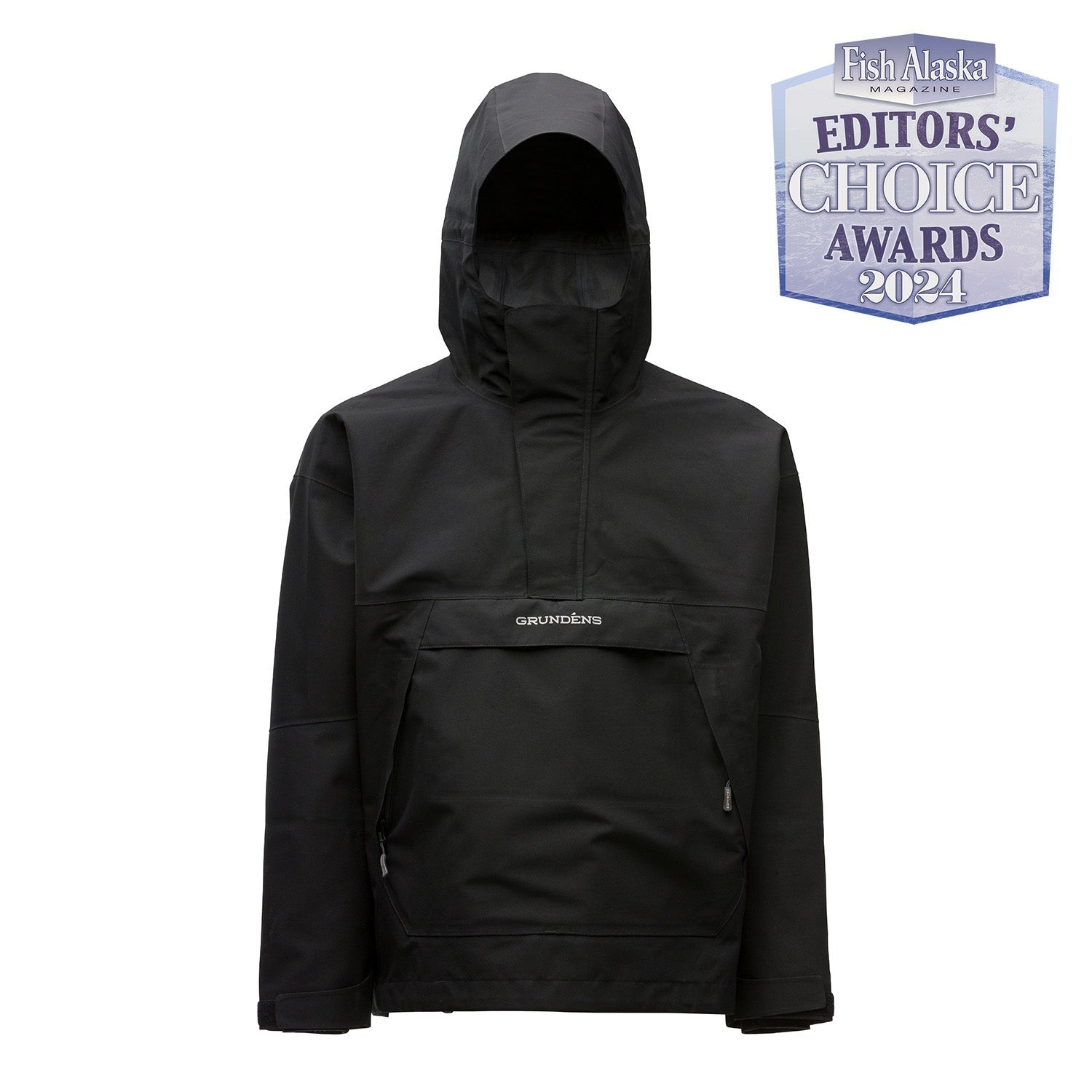 Grundens Buoy X GORE-TEX Anorak Waterproof Fishing Jacket - Men's Outdoor Raincoat for Boating, Hiking & Extreme Weather Protection