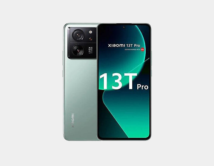 Xiaomi Mi 13T Pro 5G Smartphone - 512GB ROM 12GB RAM Dual SIM Unlocked GSM (Green) - Premium Android Phone for Gaming, Photography & Business Use