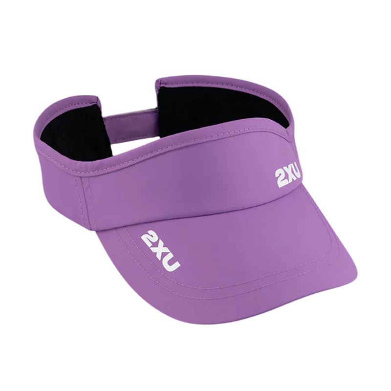 2XU Performance Running Visor for Men & Women - Lightweight, Sweat-Wicking Sun Protection for Running, Hiking & Outdoor Sports