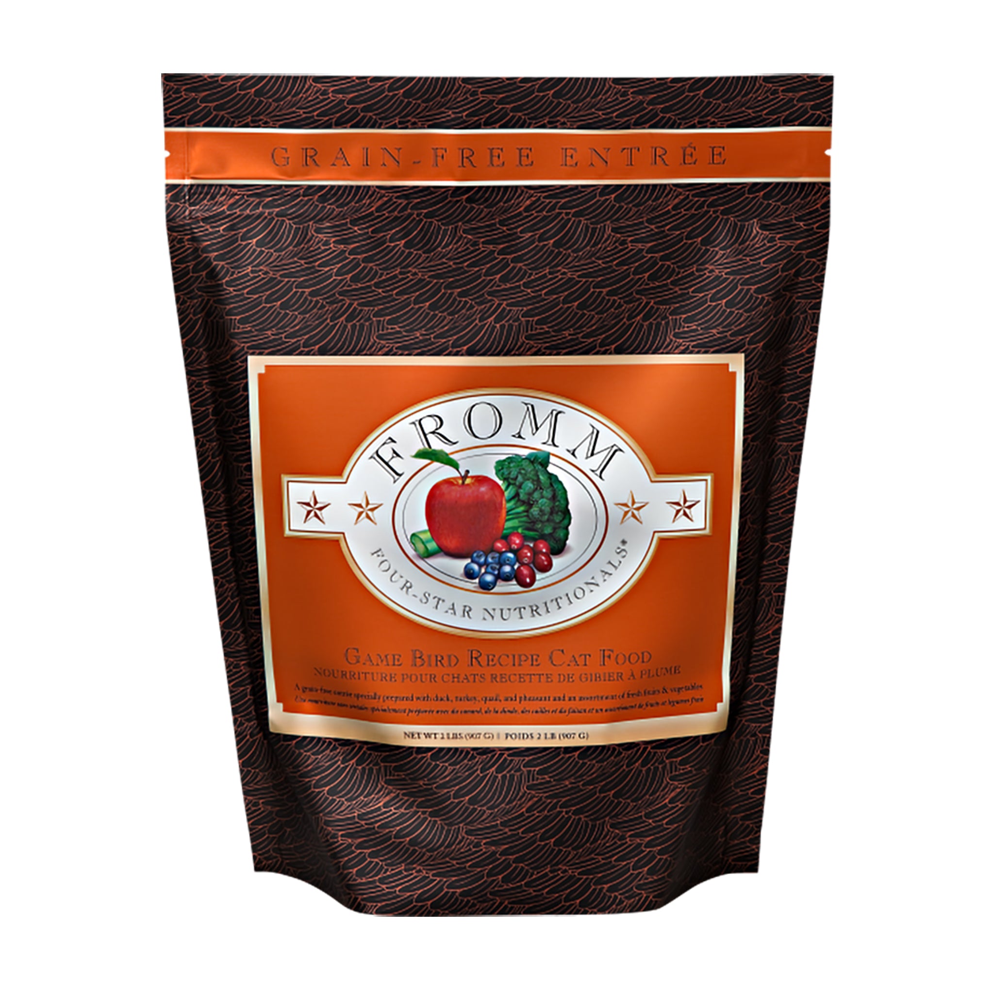 Fromm Game Bird Recipe Grain-Free Dry Cat Food - High Protein, Natural Ingredients for Indoor & Outdoor Cats - Perfect for Weight Management & Sensitive Stomachs