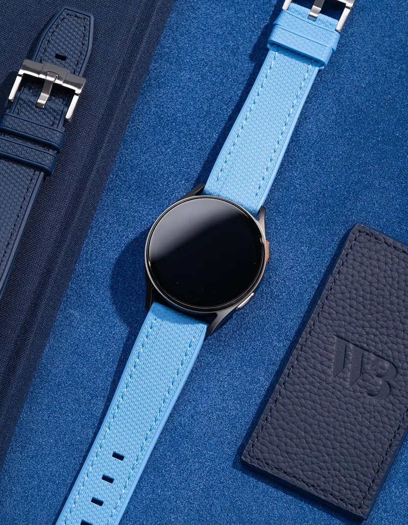 Premium Silicone Replacement Band for Samsung Galaxy Watch 4/5/6 - Durable, Comfortable & Adjustable Strap for Men & Women - Perfect for Running, Swimming & Everyday Wear