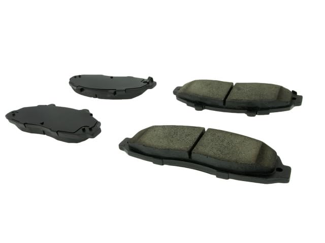 Centric Ceramic Brake Pads with Shims - 103.06790 - High Performance Brake Pads for Smooth & Quiet Stops - Perfect for Daily Commuting & City Driving