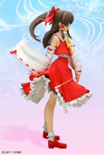 Touhou Project: Reimu Hakurei 1/8 Scale Anime PVC Figure Collectible - Perfect for Display, Gaming Room Decor, and Anime Fans Collection