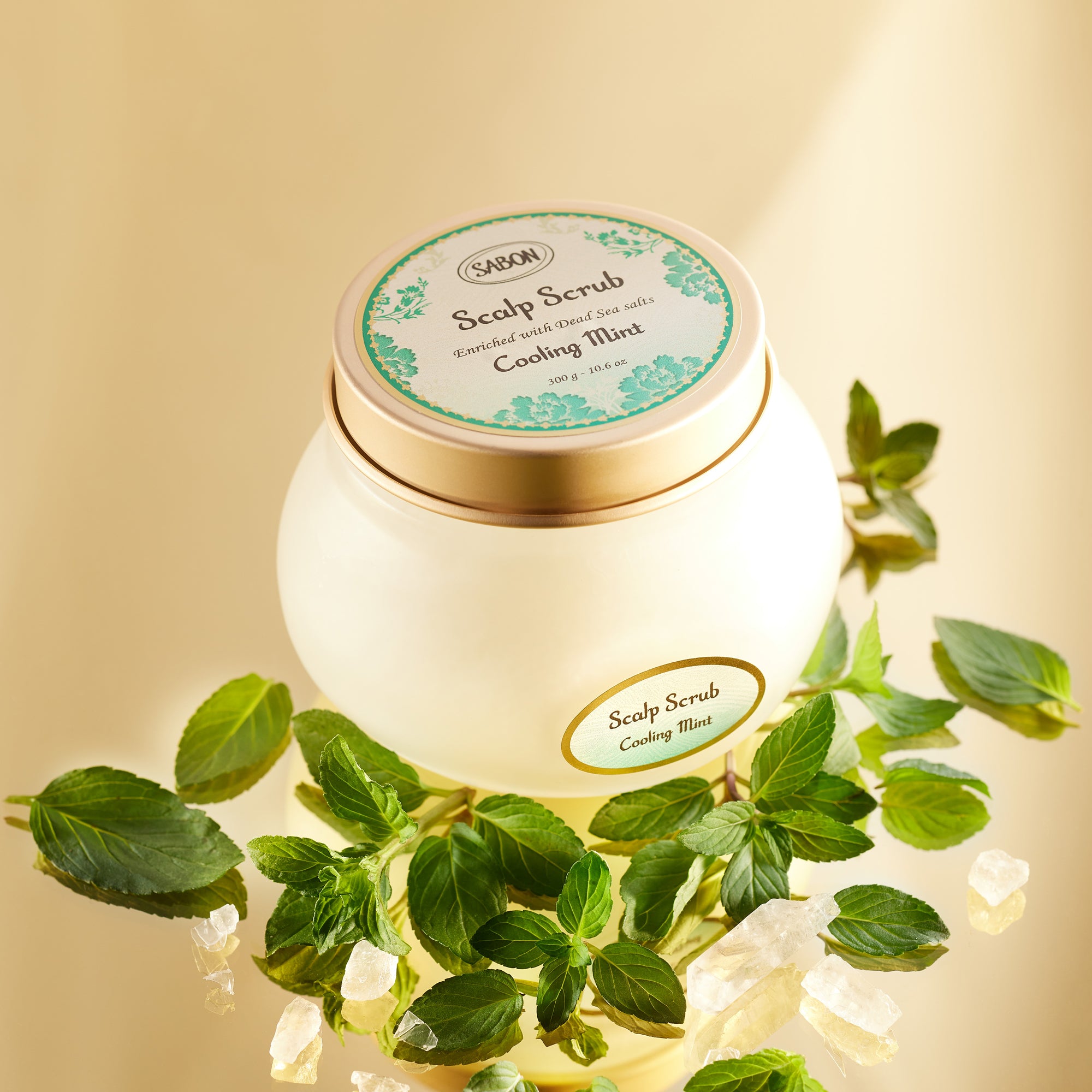 Cooling Mint Scalp Scrub - 300g Exfoliating Treatment for Dandruff & Itchy Scalp | Deep Cleansing & Soothing for Healthy Hair Care - Perfect for Spa Days & At-Home Self Care