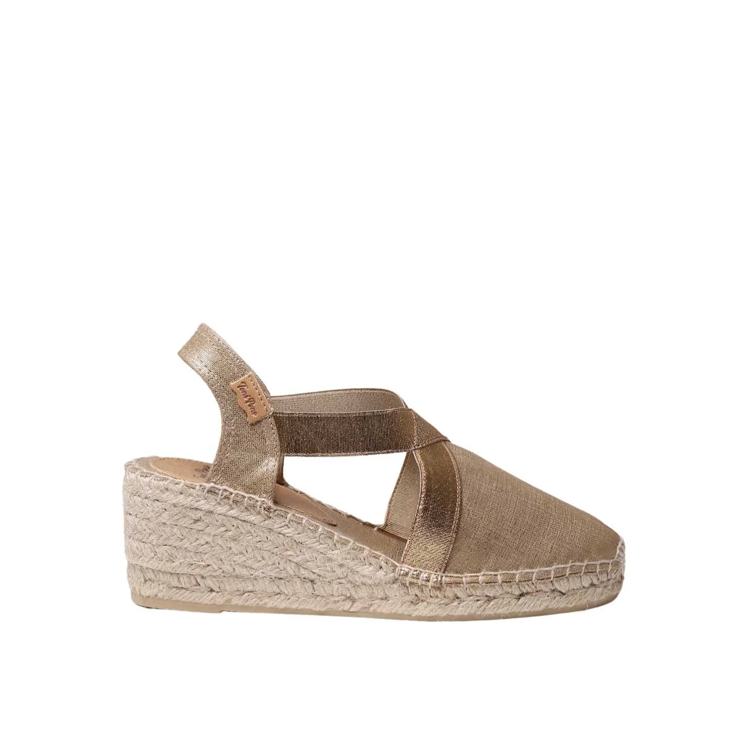 Women's Plain Silk Wedge Espadrilles - Comfortable Summer Sandals for Beach, Vacation & Casual Outings