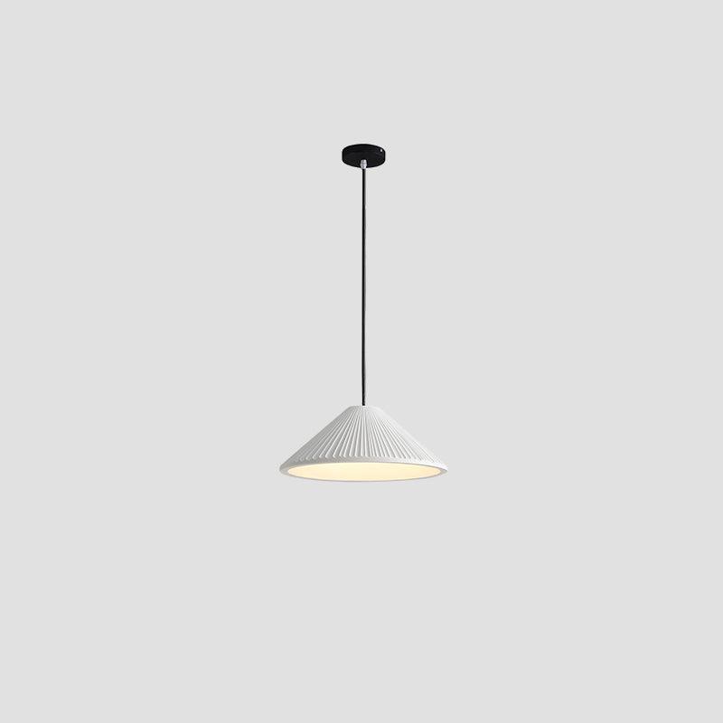 Handmade Resin Pendant Lamp with Hat Design - Boho Chic Ceiling Light for Living Room, Bedroom & Dining Room Decor