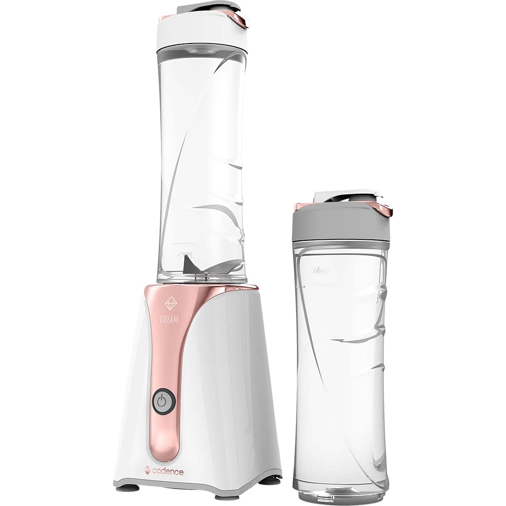 Premium Blender with 2 Glass Jars - 127V, Rose Gold Finish | Perfect for Smoothies, Juices & Meal Prep in Modern Kitchens