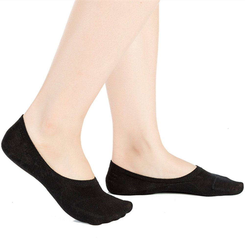 Losa Kute 6 Pairs Women's No Show Socks - Anti-Slip Invisible Socks for Sneakers & Loafers - Breathable Comfort for Everyday Wear, Workout & Travel
