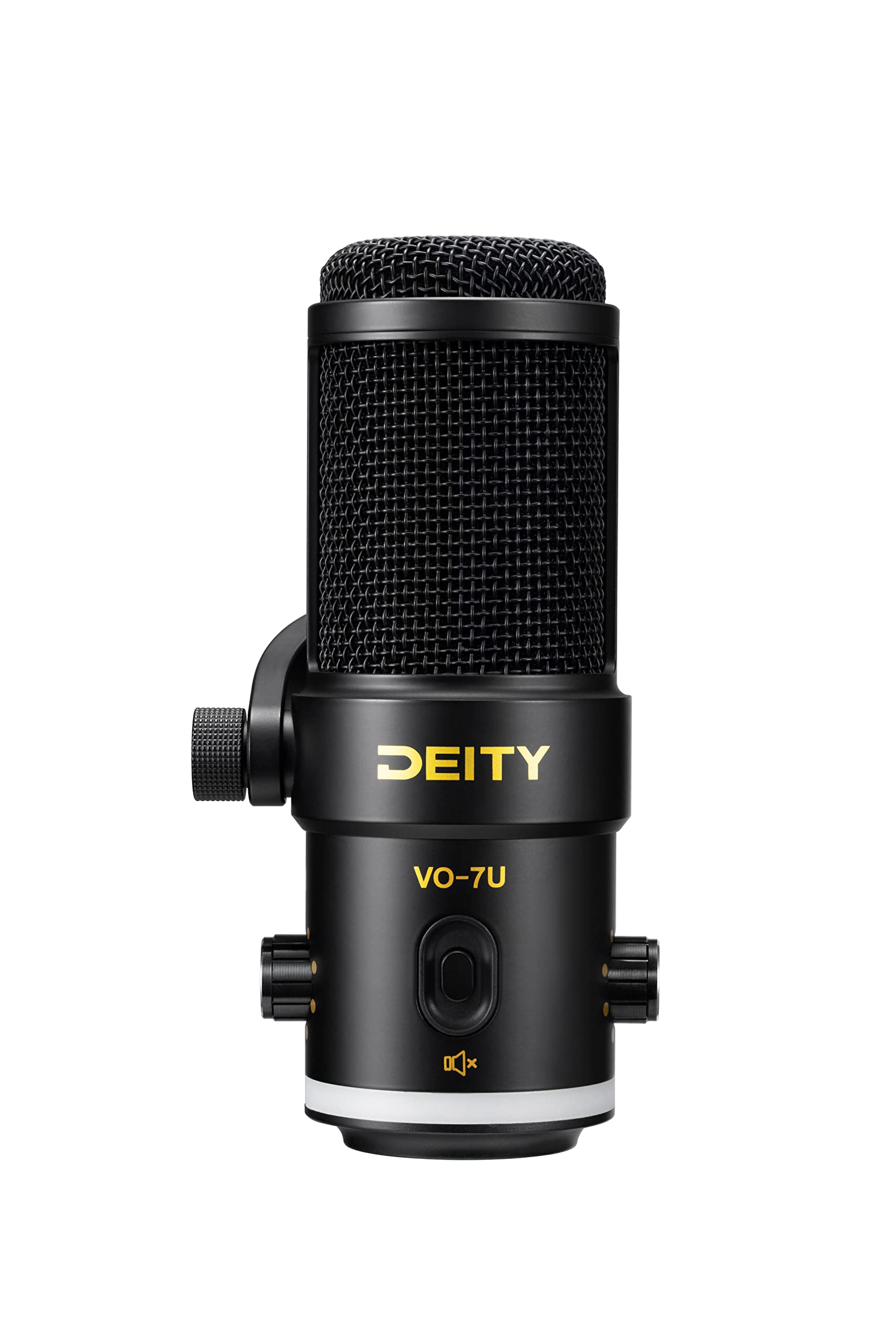 Deity VO-7U USB Dynamic Podcast Microphone with Tripod Kit - Professional Studio Quality Mic for Streaming, Recording & Voice Overs (Black) - Perfect for Podcasters, Gamers & Content Creators